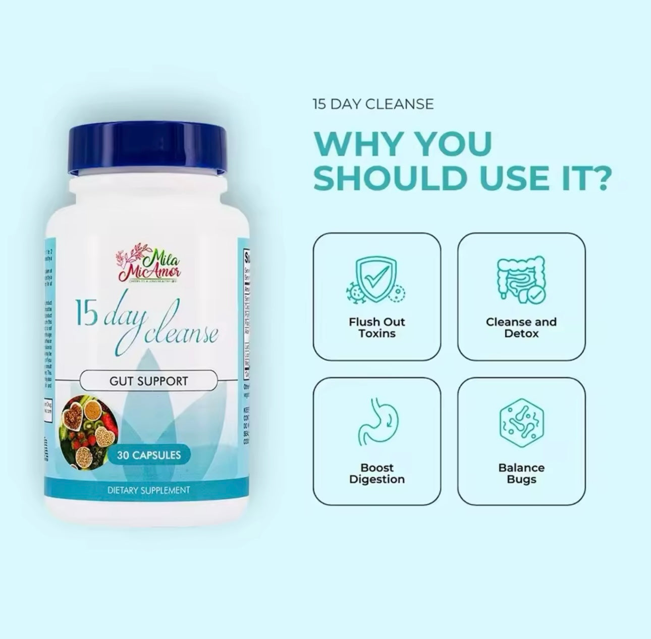 15 Day Cleanse Mila Mí Amor