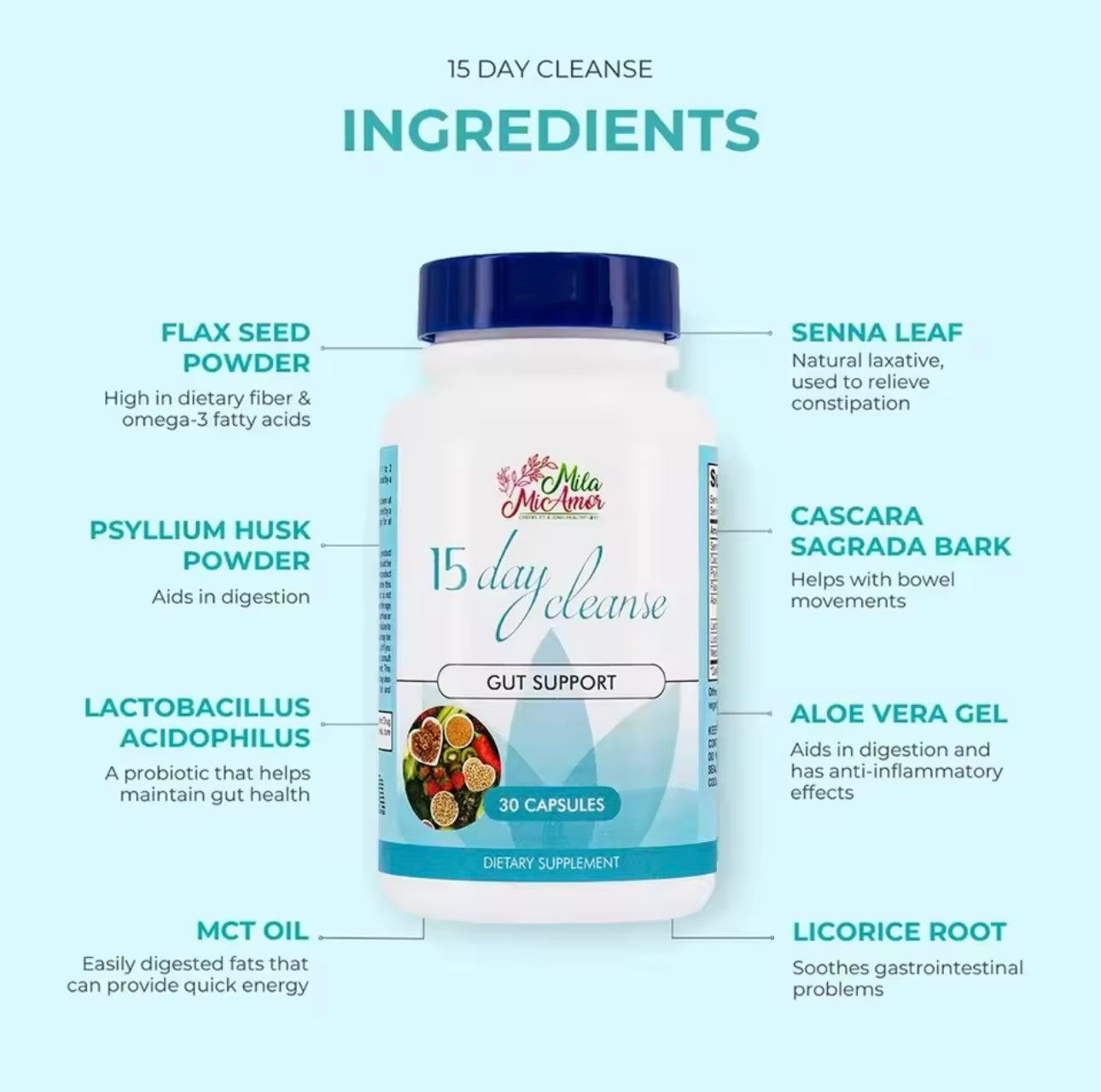 15 Day Cleanse Mila Mí Amor